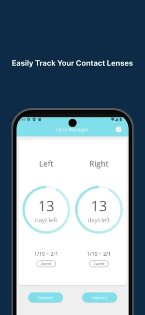 Lens Manager screenshot 1