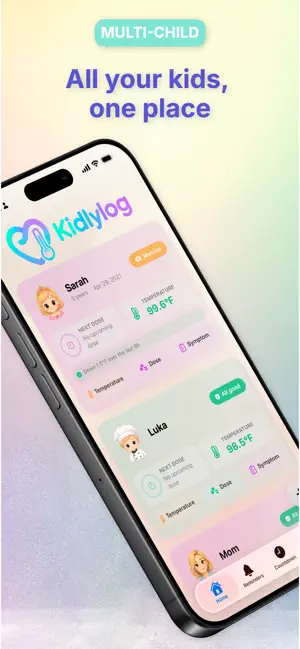 Kidlylog screenshot 2