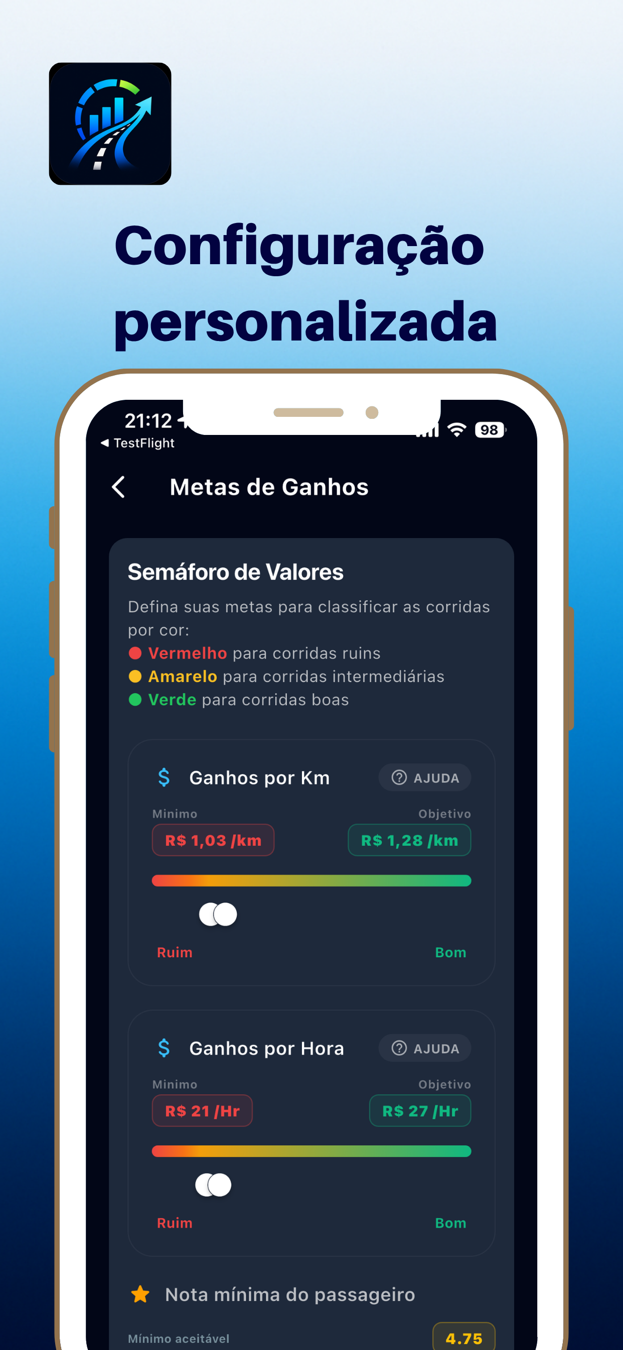 GiraLucro: Motorista App