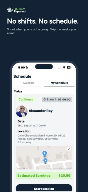Personal Paparazzi Providers screenshot 3
