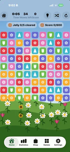 Daisy Garden Bloom: Match 3 screenshot 1