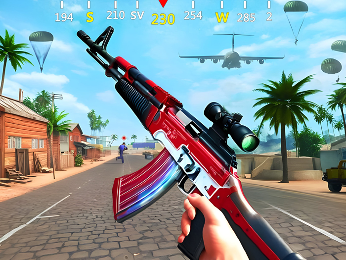 FPS Commando Fight-Zombie Hunt