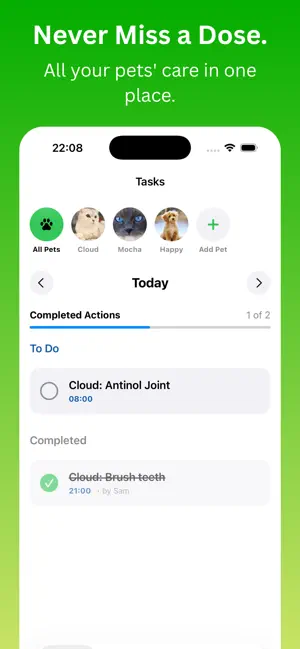My Pet Child: Pet Care Tracker screenshot 1