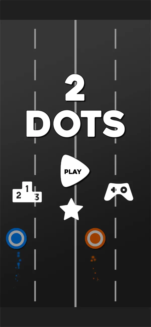 Screenshot #3 pour 2 Dots - Avoid Squares