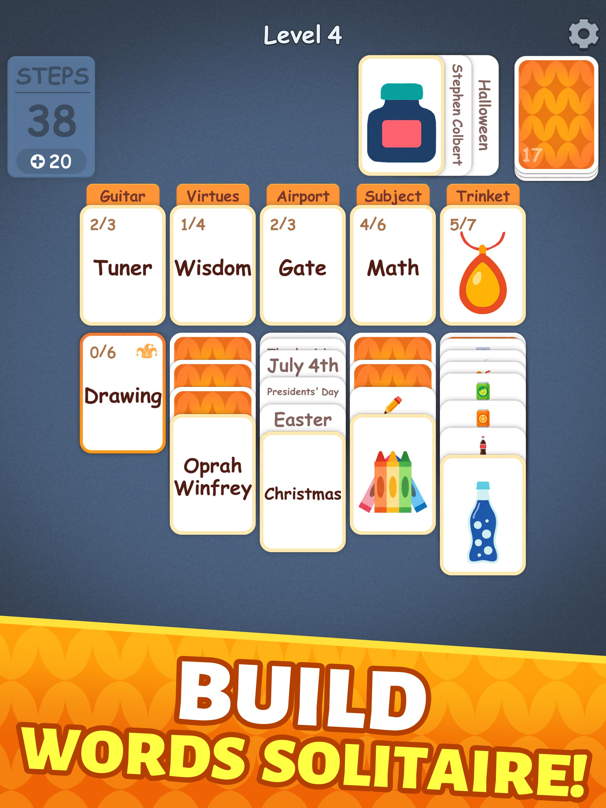 Associate Words -Solitaire Fun
