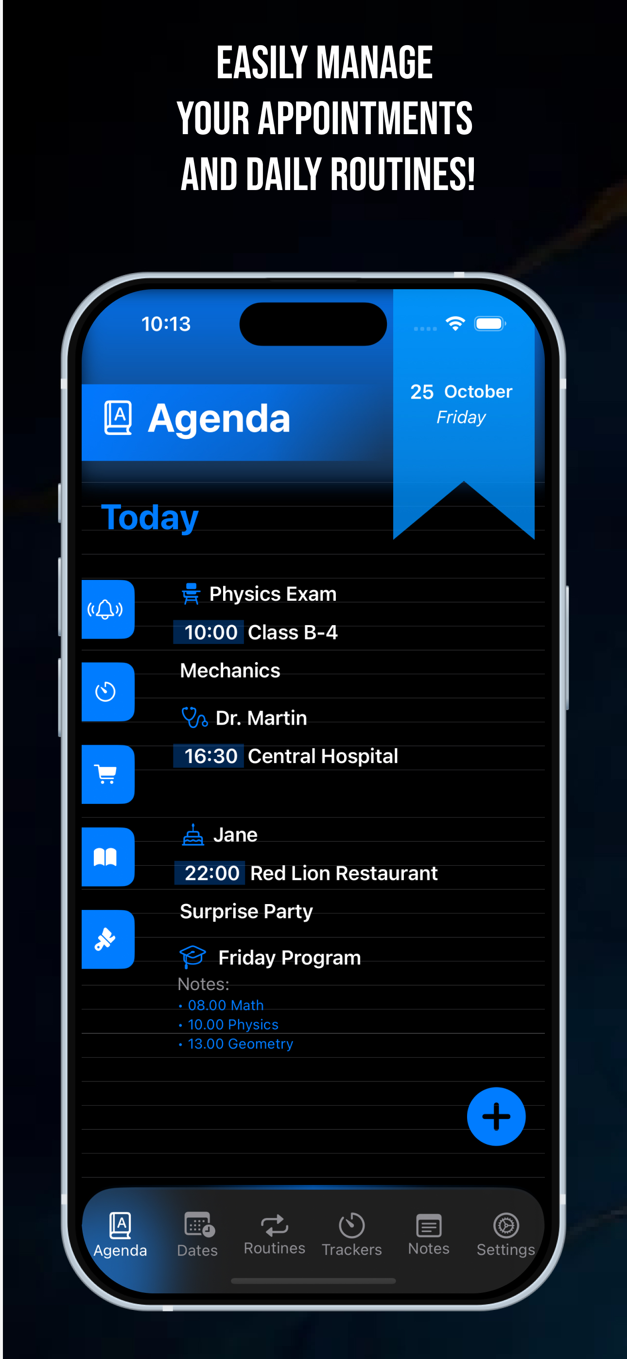 Routine Goals Planner