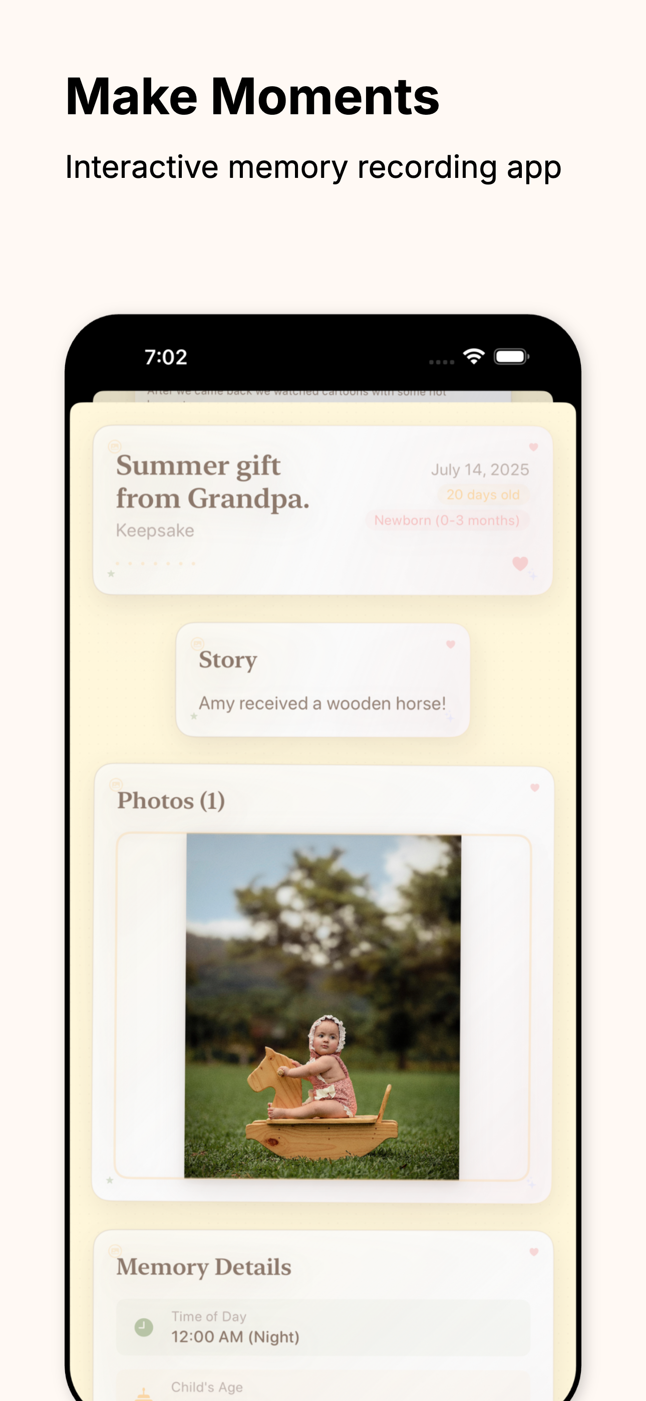Baby Memory Book - Keepli screenshot 3