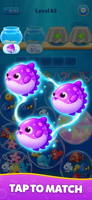 Fish Sort: Bubble Aquarium screenshot 3