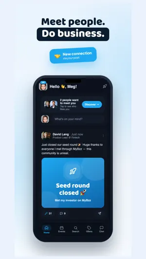 MyBzz - Meet Business People screenshot 3