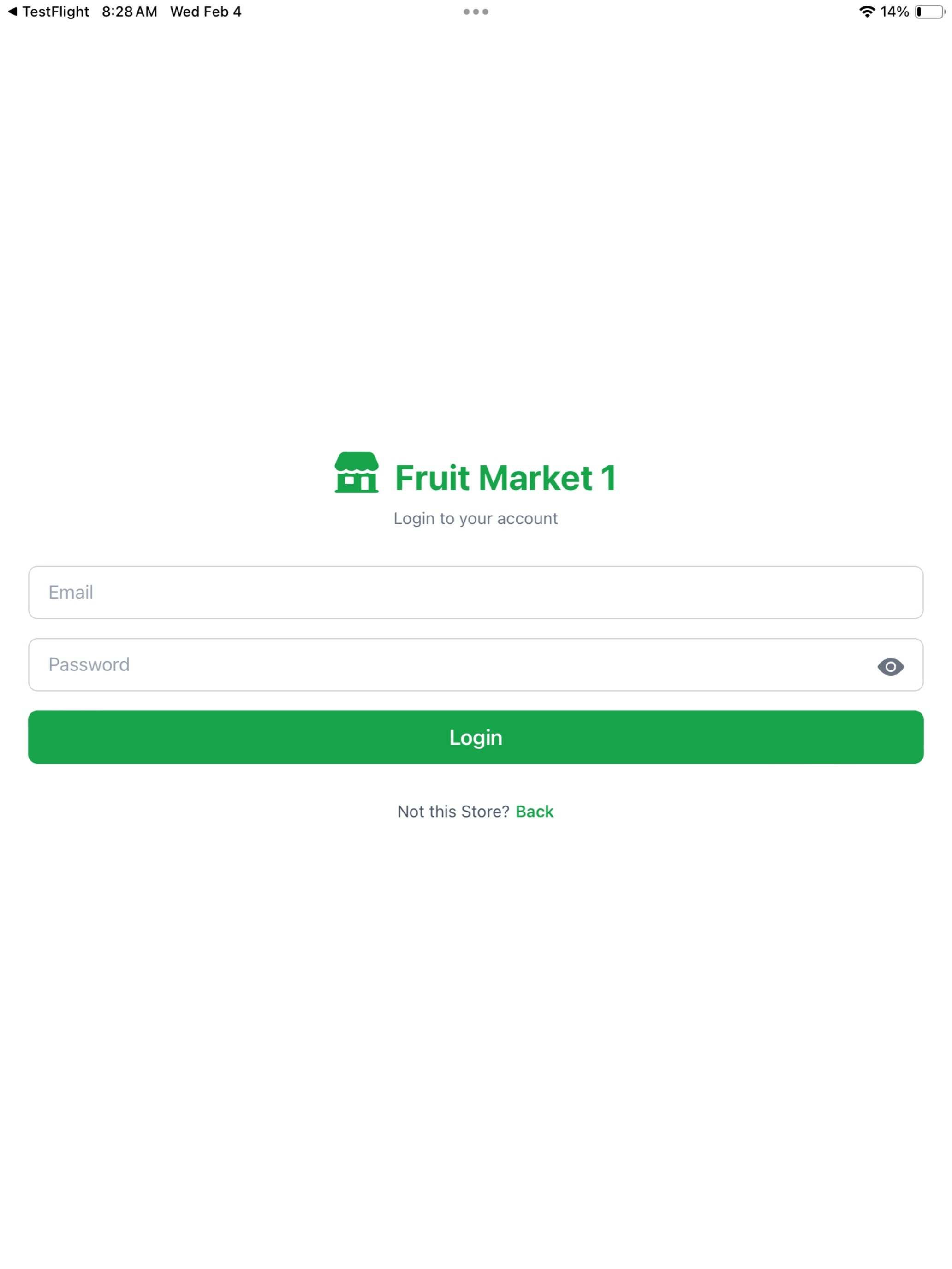 Fruit Market App