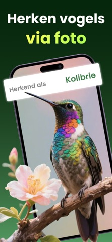 Gratis Vogelgeluiden Herkennen iPhone screenshot 1