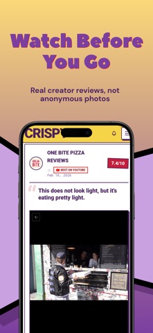 Crispy List - Dining Reviews screenshot
