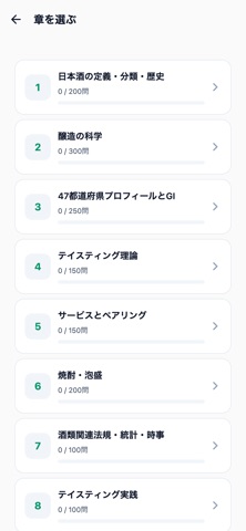酒ディプロマ のスクリーンショット