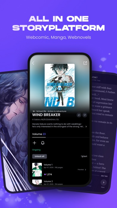 Screenshot #2 pour Manta - Manga, Manhwa, Novels
