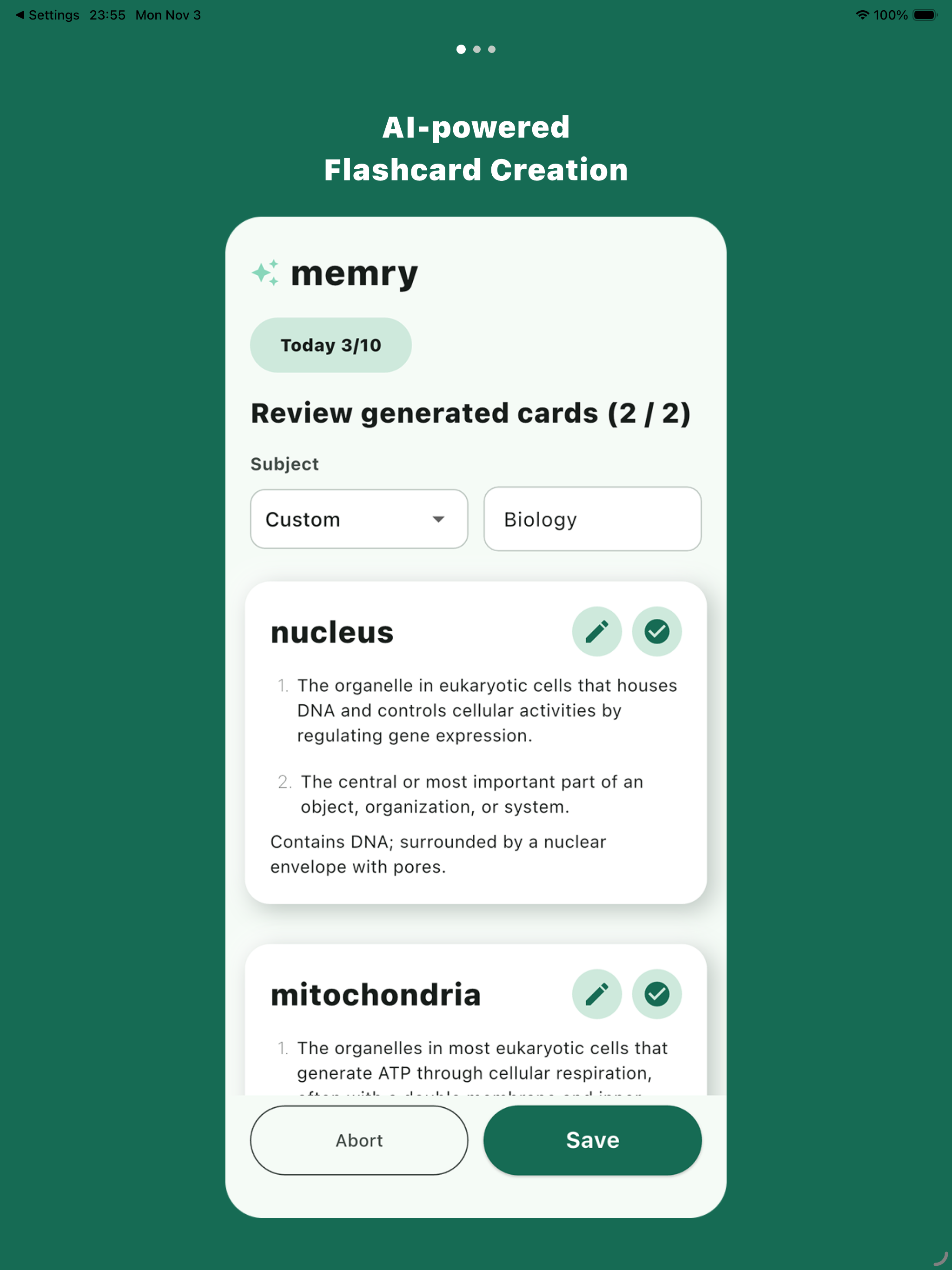 memry AI-Powered Memorization screenshot 4