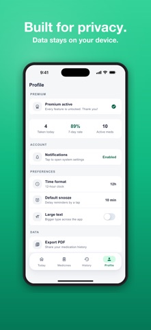 DailyDose: Pill Reminder Screenshot 6 of 8