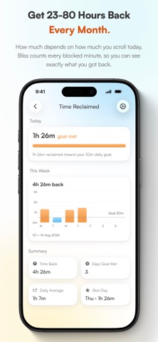 GetBliss: Breathwork+AppBlock Screenshot 6 of 10