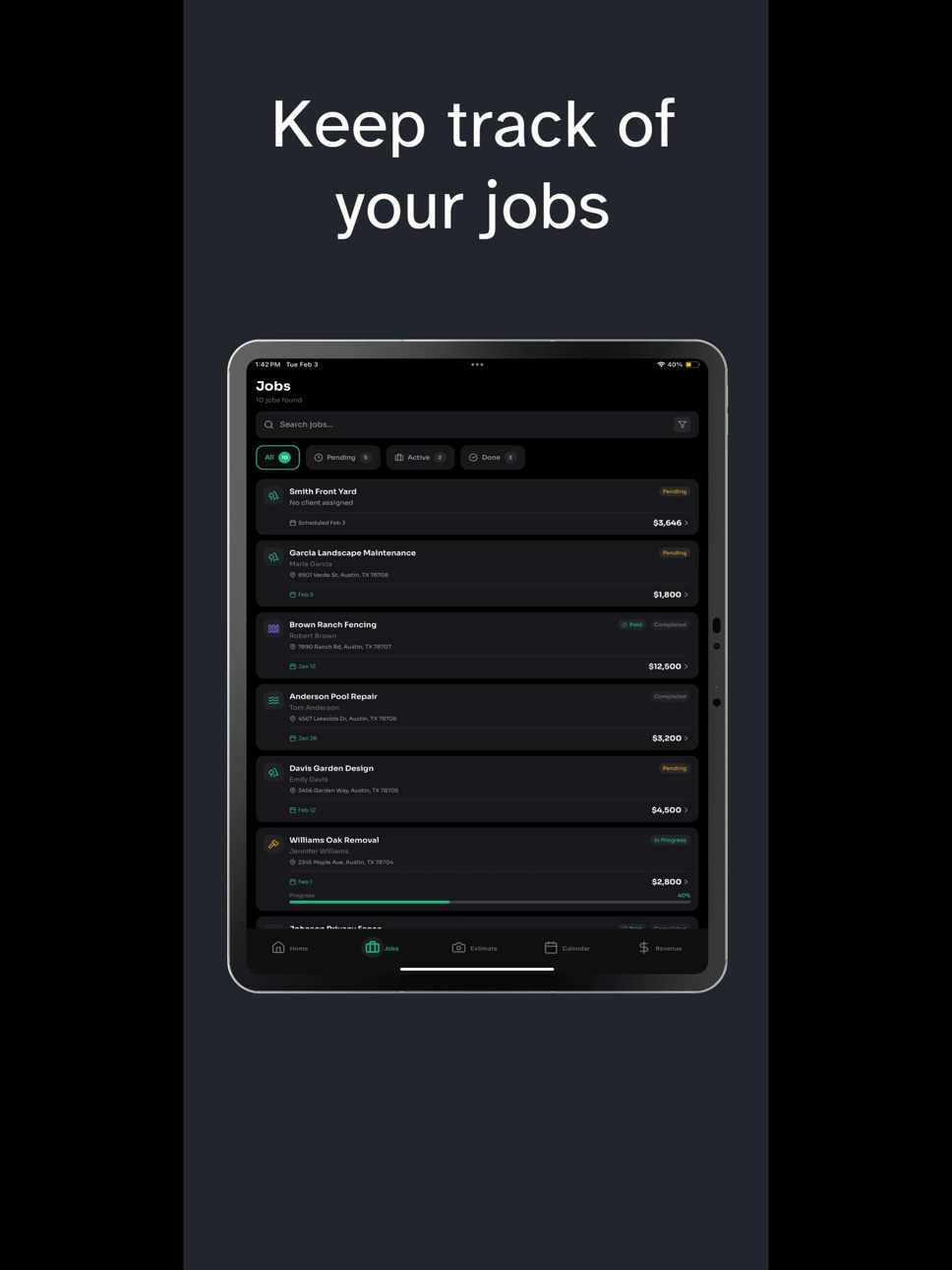 iPad screenshot