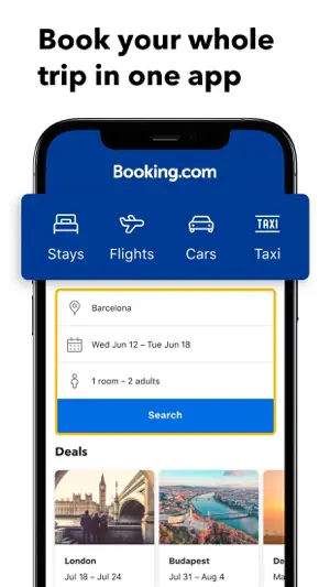 Booking.com: Hotels & Travel screenshot 1