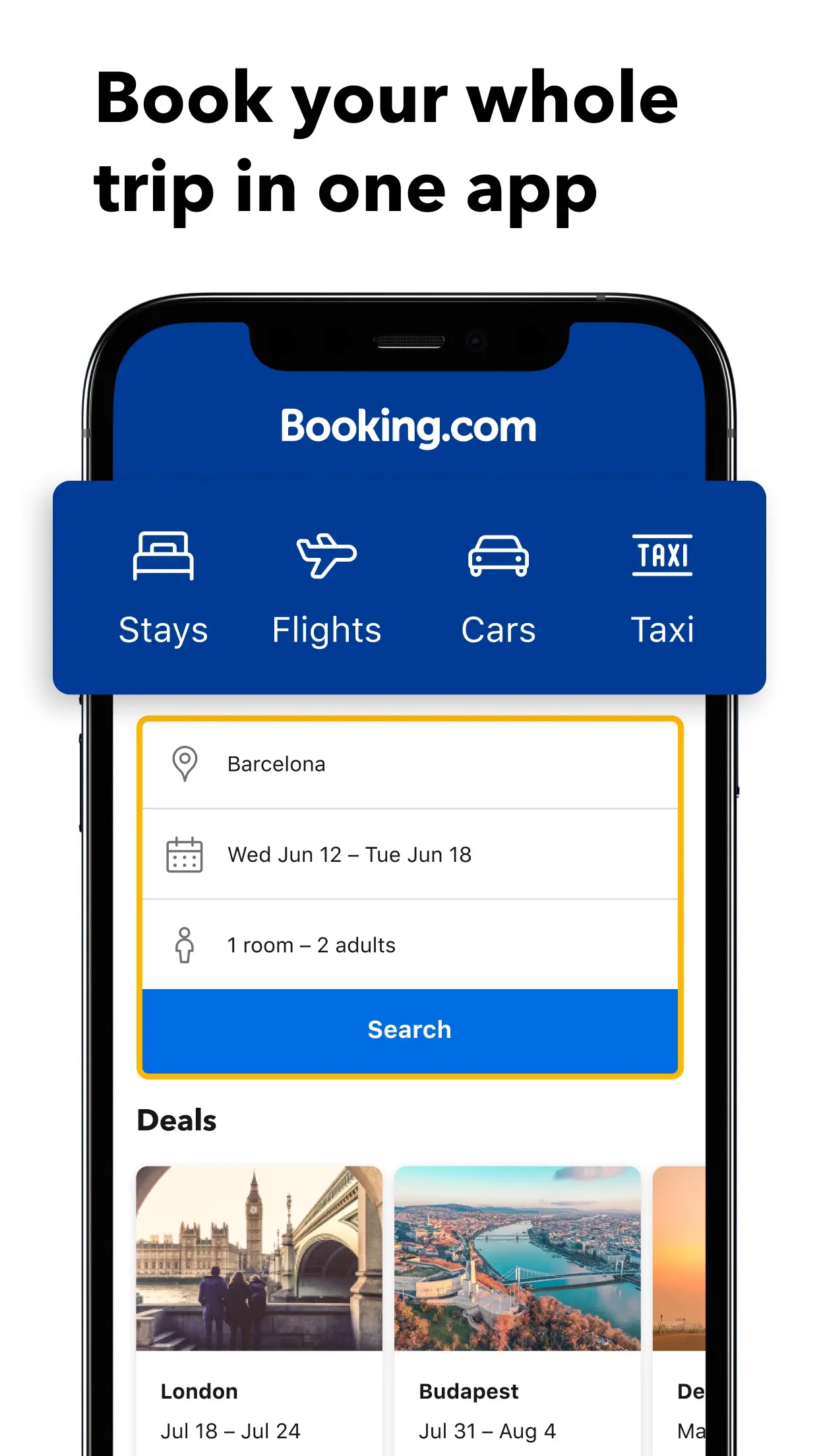 Booking.com screenshot 1