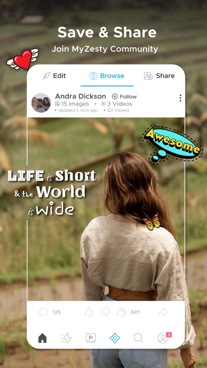 MyZesty：AI Video Editor, Maker screenshot-7