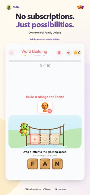 Totle: Kids Reading & Math screenshot 2