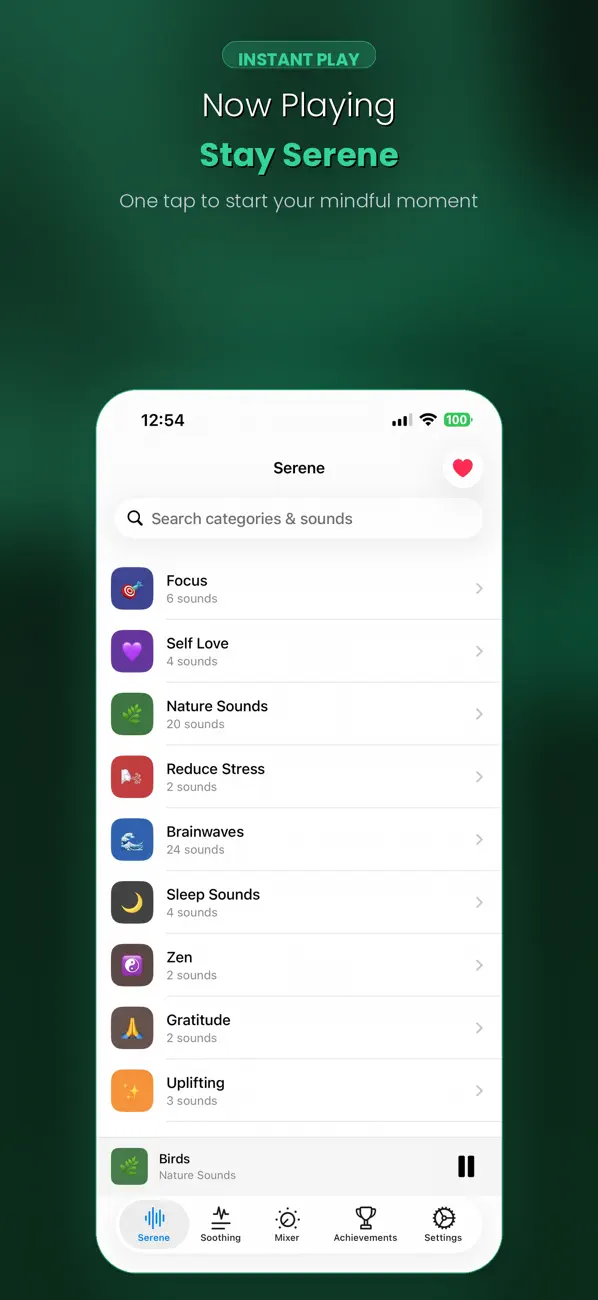 Screenshot #1 pour Zenna: Sleep Sounds & Relax