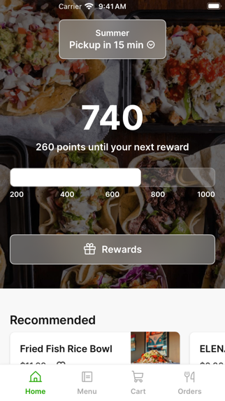 Elena's Taco Shop To Go iPhone screenshot 1 - Food & Drink app