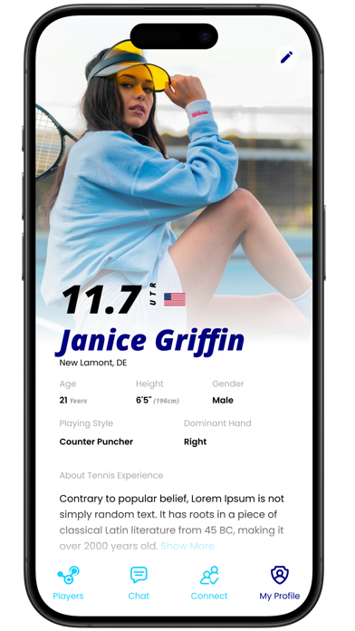 PlayerConnectr iPhone screenshot 5 - Social Networking app