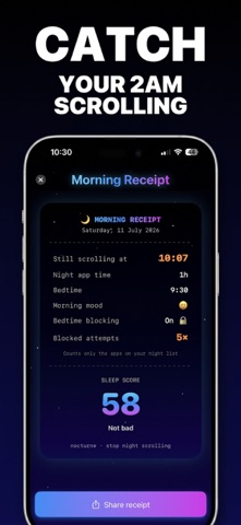 Nocturne: Stop Night Scrolling Screenshot 1 of 5