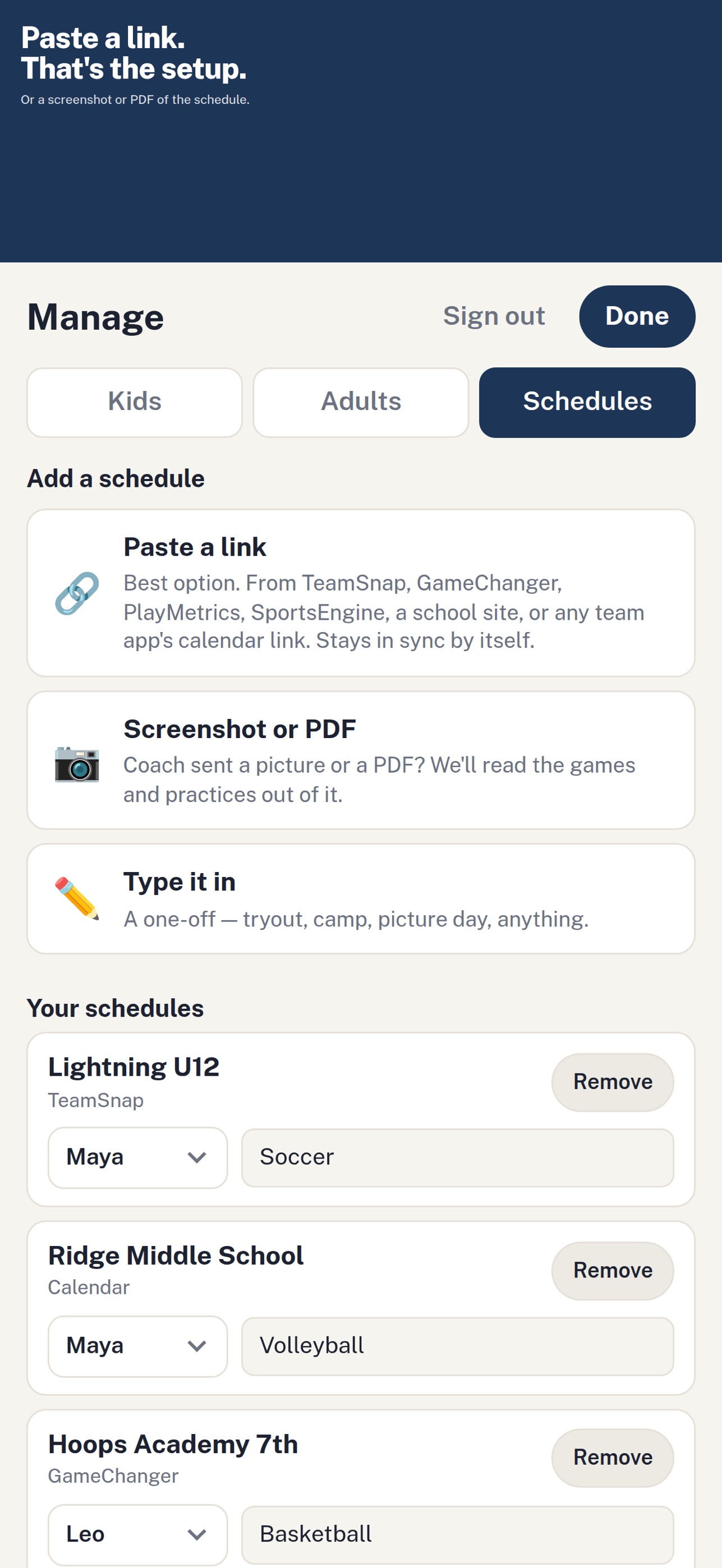 Screenshot 3 of SportSlate
