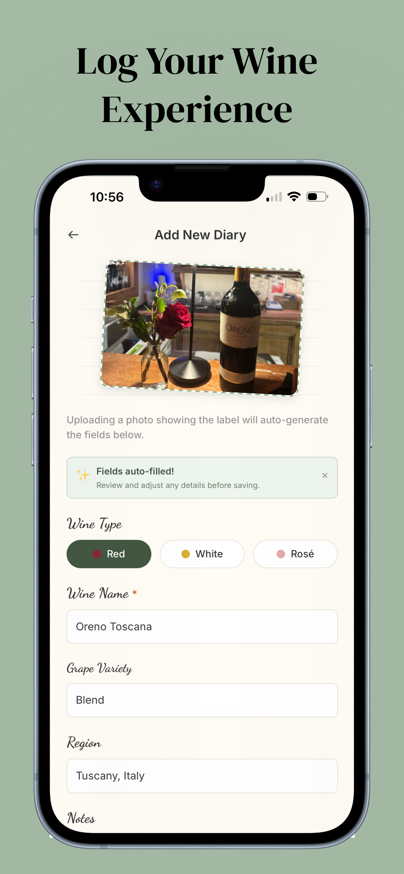 Wine Siplog – Wine Diary