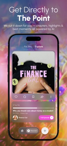 Podcast Discovery－ PodZ iPhone screenshot