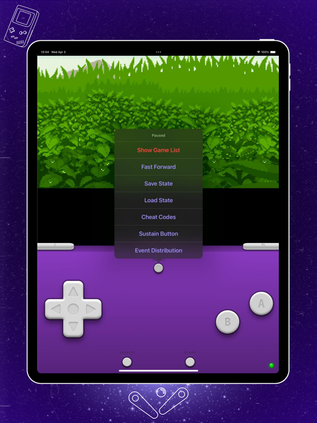 ‎iGBA: GBA & GBC Retro Emulator Screenshot