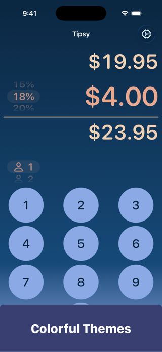 Tipsy - Tip Calculator Screenshot 4 of 6