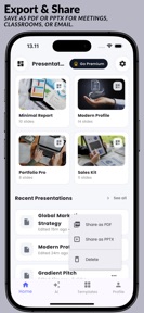 AI Slides : Presentation AI screenshot