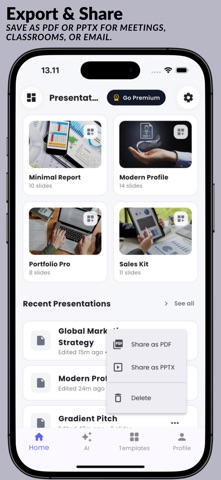 AI Slides : Presentation AI Screenshot 5 of 6