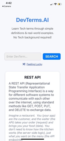 Devterms.AI Screenshot 3 of 3