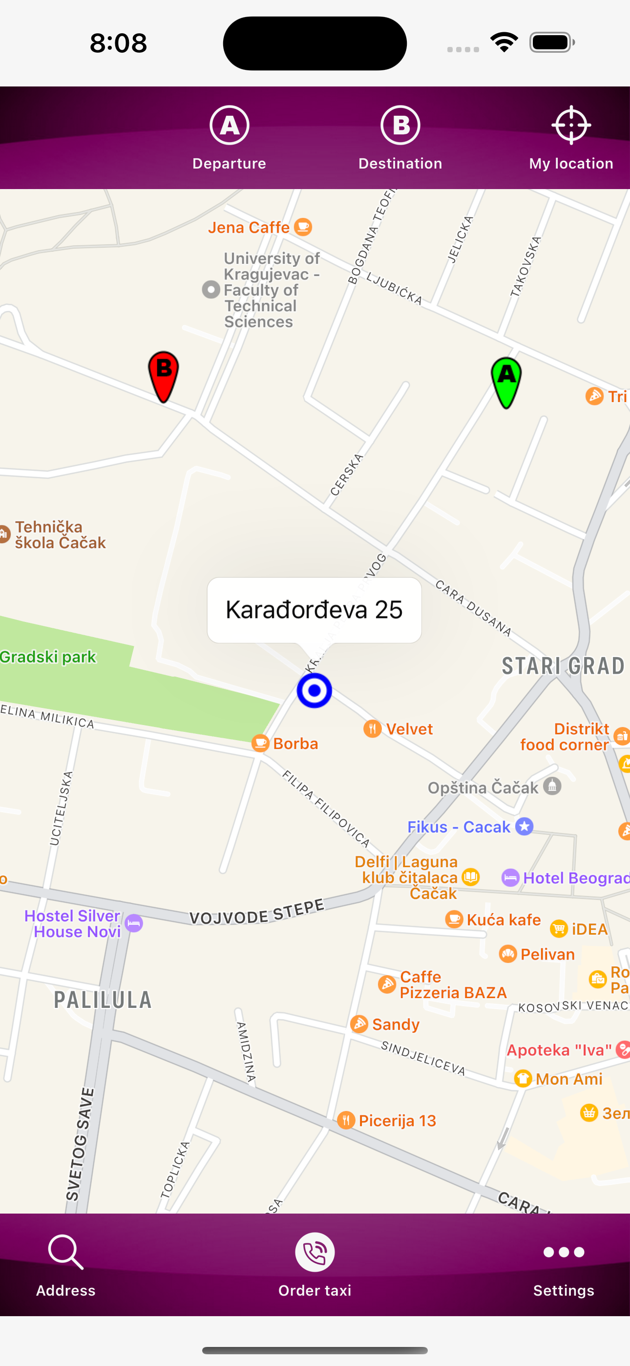 Maestro Taxi Herceg Novi screenshot 3