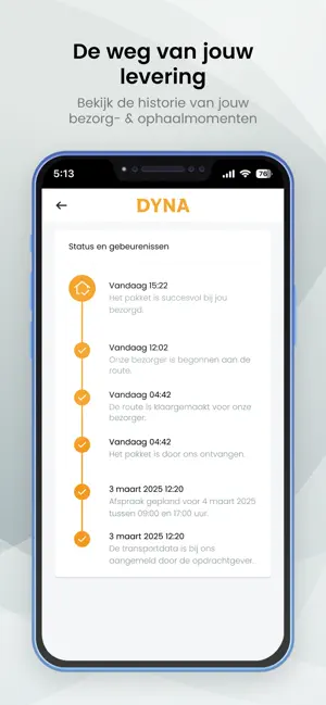 My Dyna Track & Trace iPhone screenshot 3