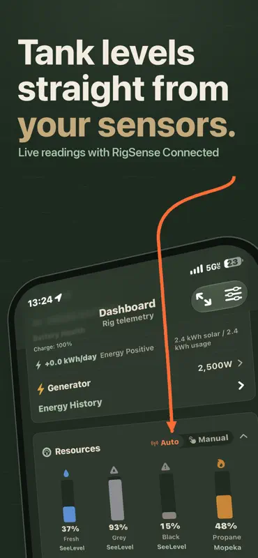RigSense: RV Boondocking screenshot 7 of 10