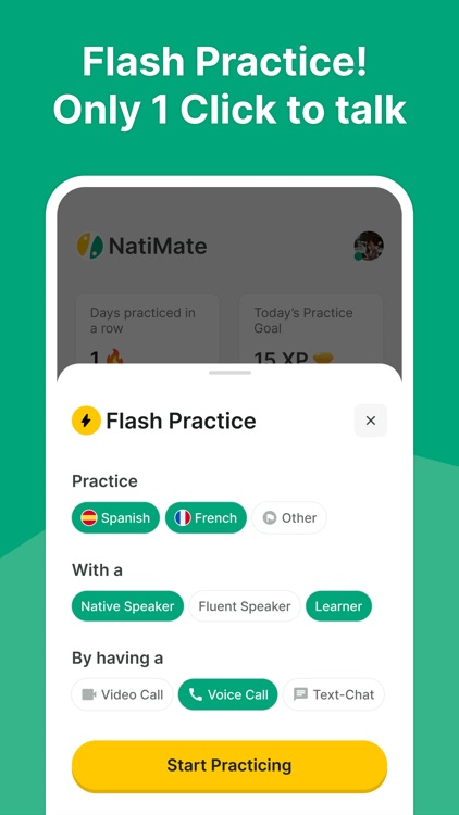SpeakDive - Practice Languages