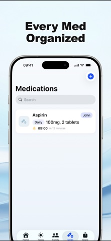Family Med Log screenshot