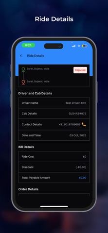 Taxi Passau bestell App screenshot