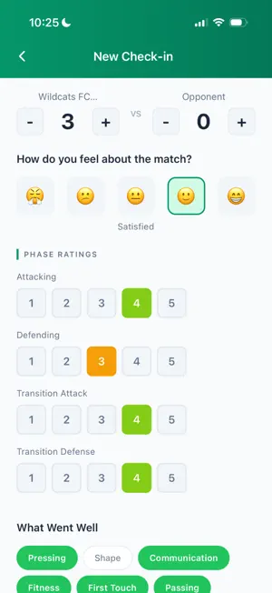 MatchMind Soccer screenshot 2