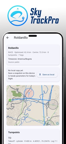 SkyTrackPro screenshot