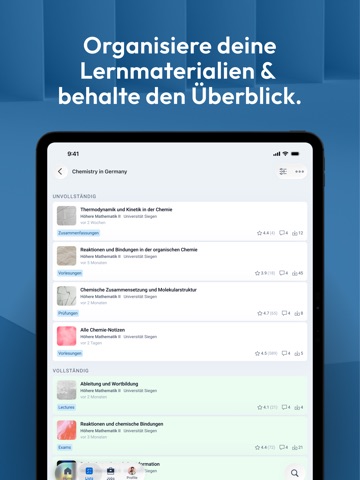 Studydrive: Uni Lernzettel, AI iPad screenshot 6