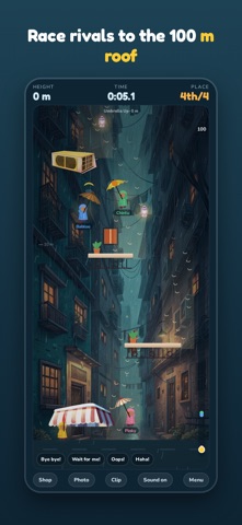 Umbrella Up: Rainy City Climb screenshot 5