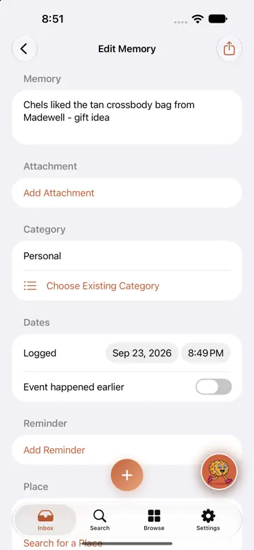 MemoJog screenshot 3 of 4