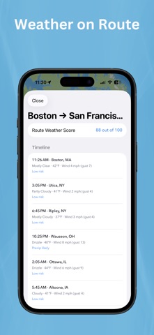 Toll Calculator GPS Navigation iPhone screenshot